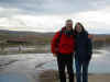 Ally and Sue at Geyser
