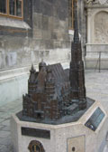 St Stephan's Dom - not actual size