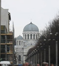 Kaunas' imposing cathedral